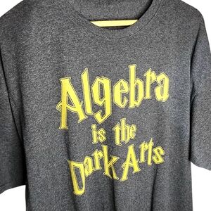 Algebra Is The Dark Arts Graphic Tee Men's XXL